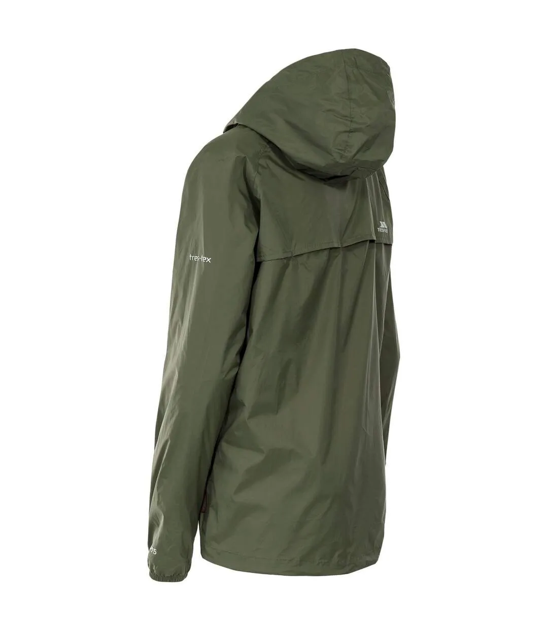 Trespass Womens/Ladies Qikpac Waterproof Packaway Shell Jacket (Moss) - UTTP3379