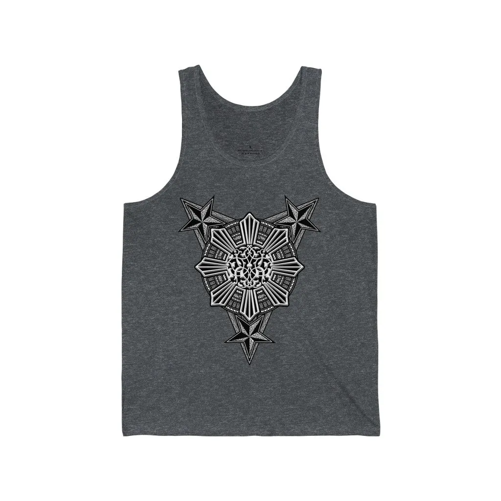 Tribal sun Unisex Jersey Tank