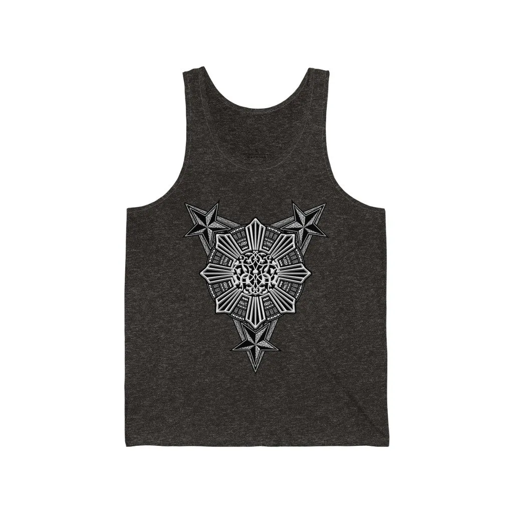 Tribal sun Unisex Jersey Tank