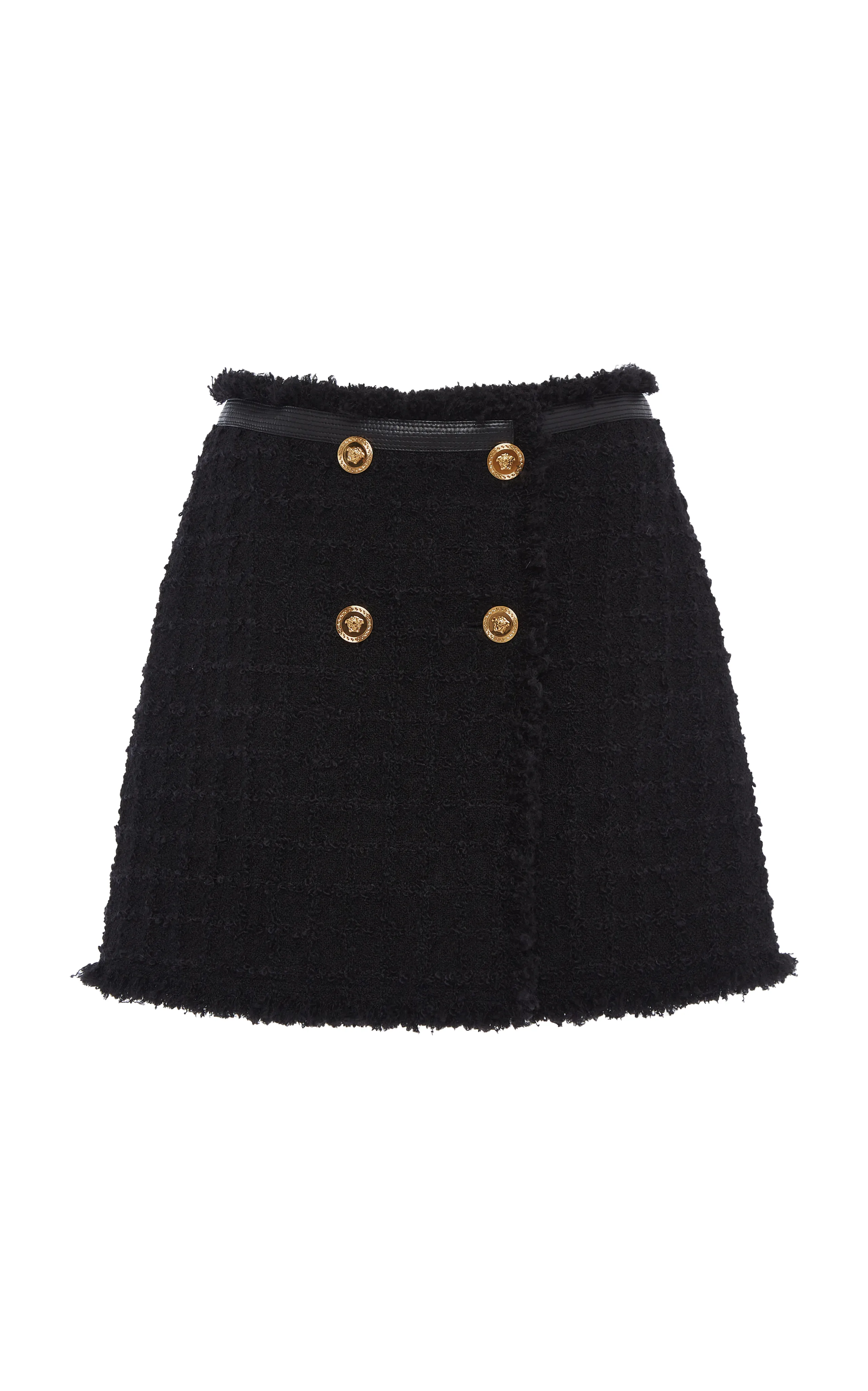 Versace Tweed Mini Skirt