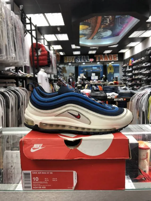 Vnds Nike Air Max 97 Pull Tab Obsidian White