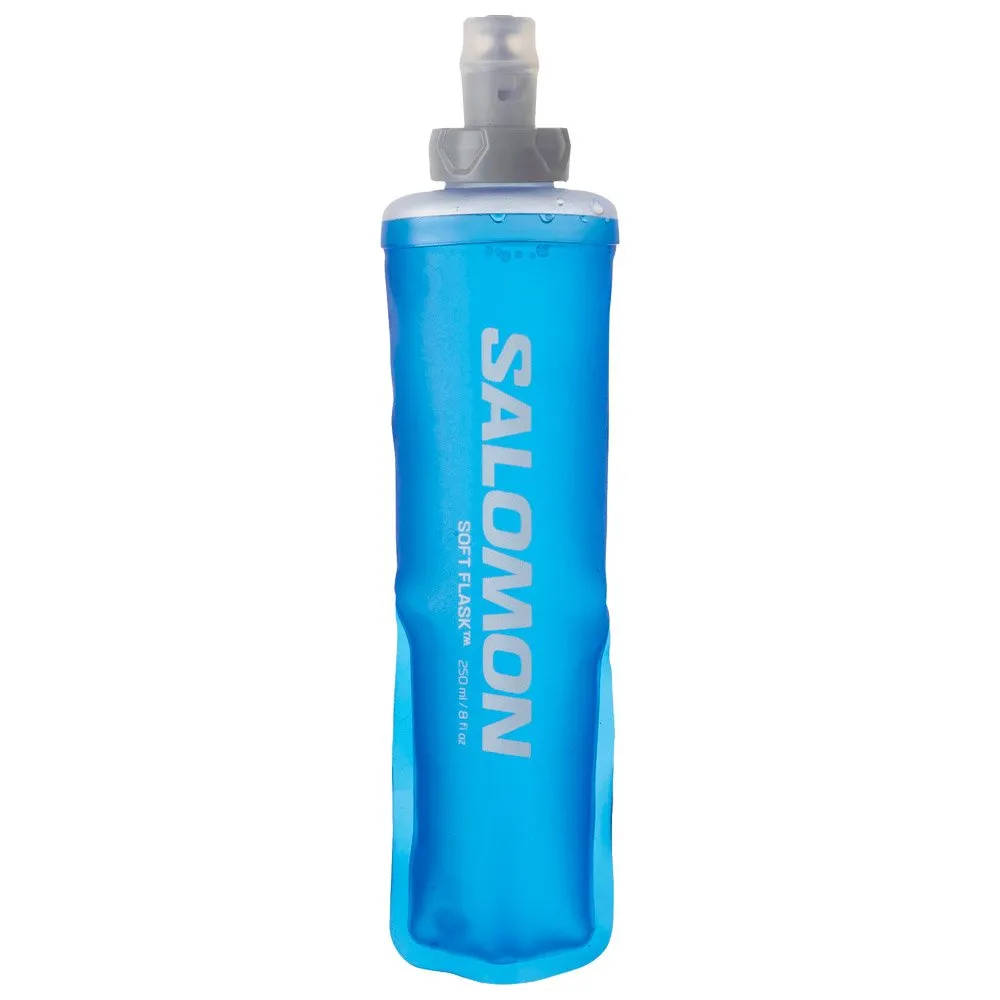 Water Bottle Salomon ---Soft Flask 250ml 8Oz 28mm Clear Blue