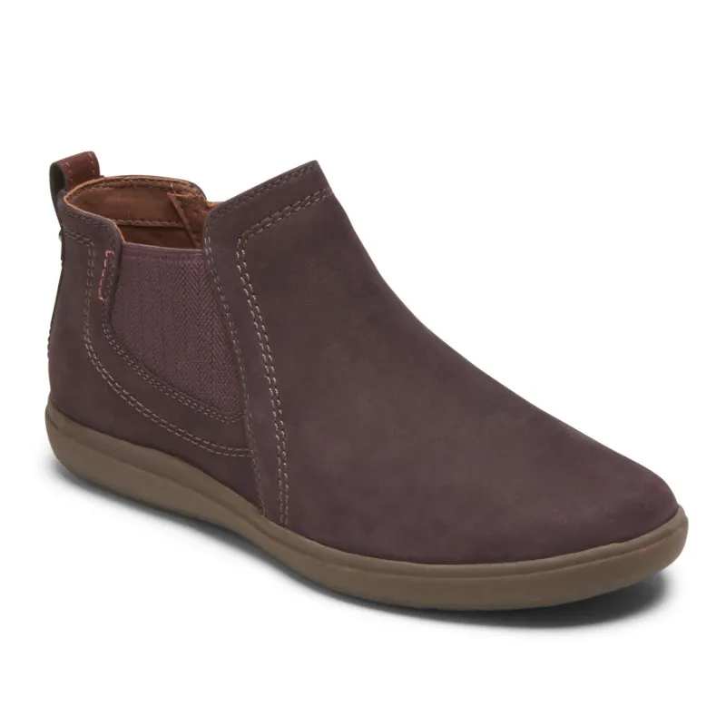 Women’s Cobb Hill Bailee Chelsea Boot – Eggplant Nubuck