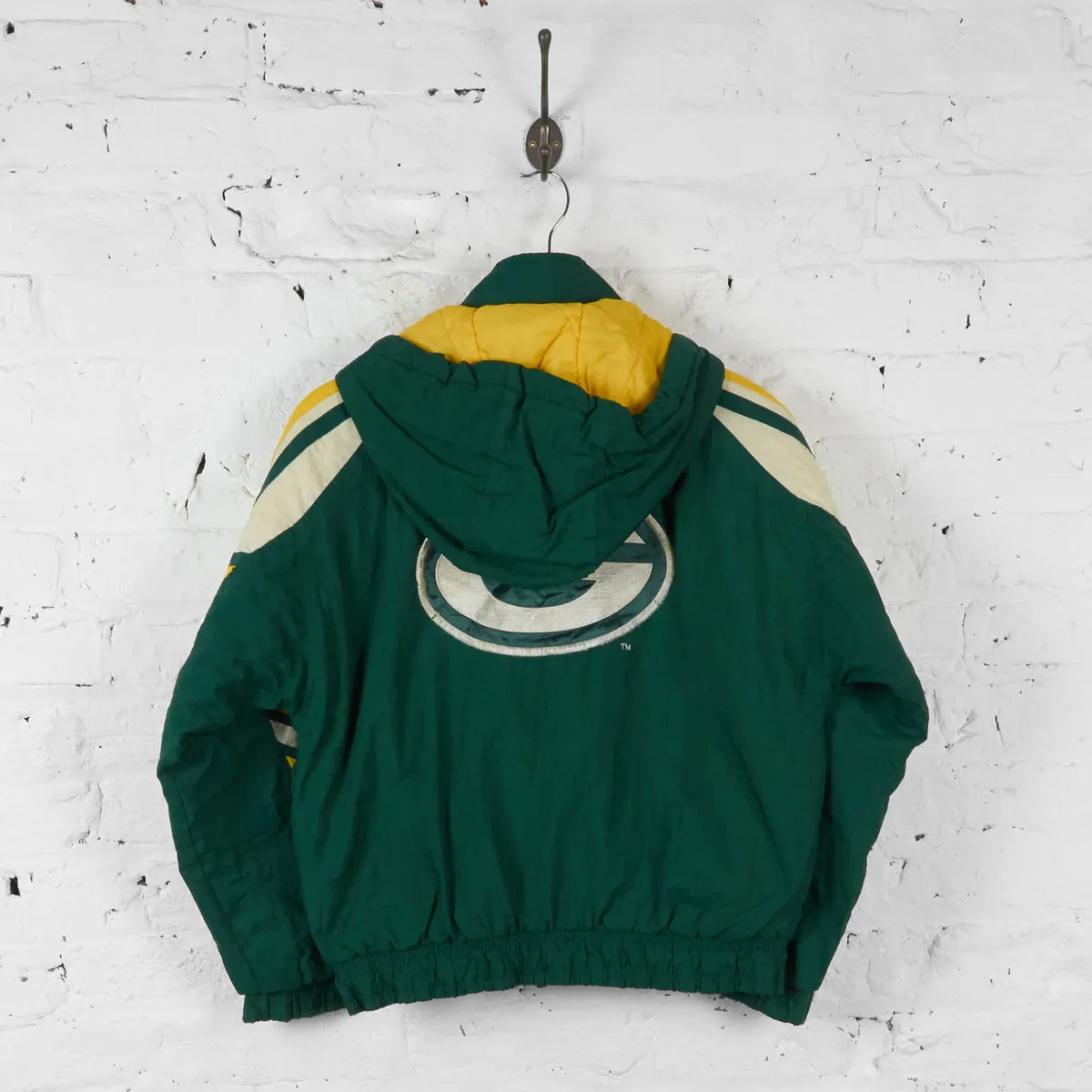 Womens Green Bay Packers NFL Starter Jacket - Green - Womens M