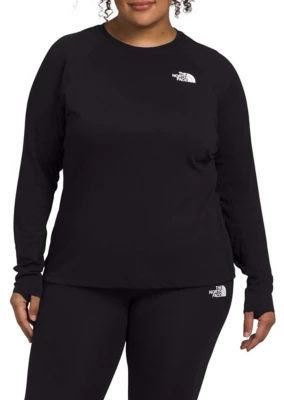 Women's The North Face Plus Size FD Pro 160 Crewneck Sweatshirt