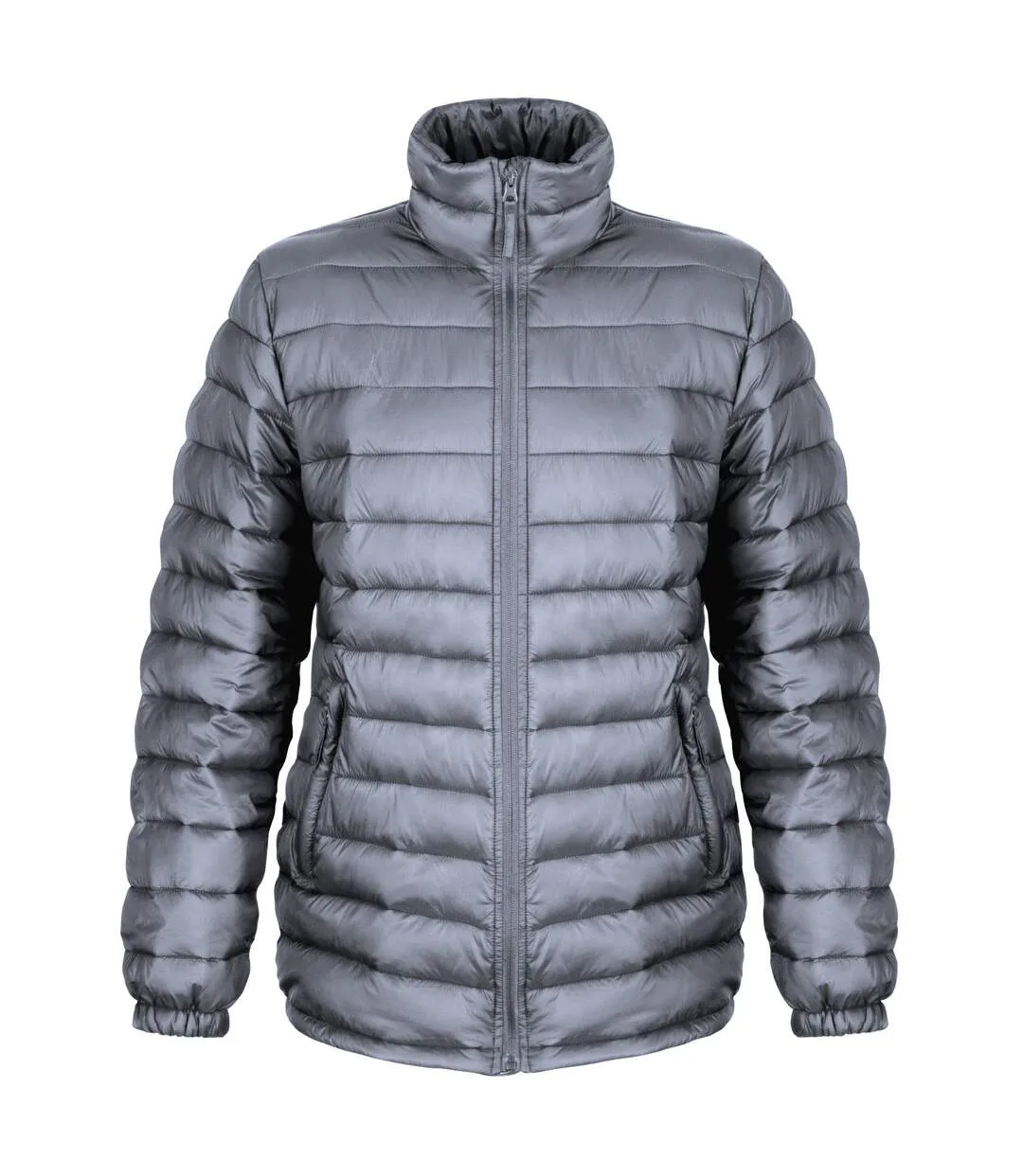 Womens/ladies ice bird padded jacket frost grey Result Urban