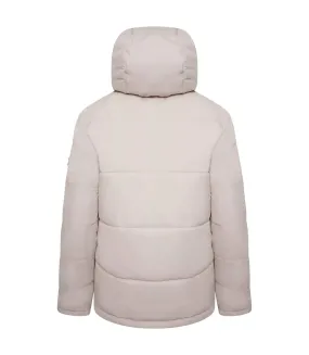 Womens/ladies luxuriate waterproof padded jacket barley white Dare 2B