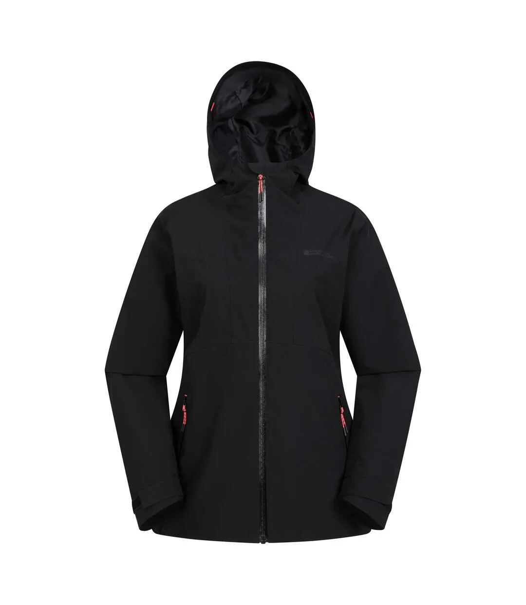 Womens/ladies rook waterproof jacket black Mountain Warehouse