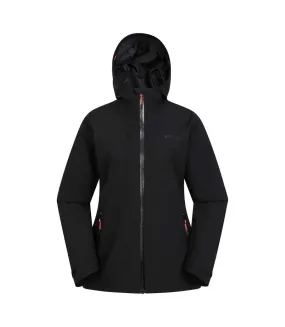 Womens/ladies rook waterproof jacket black Mountain Warehouse