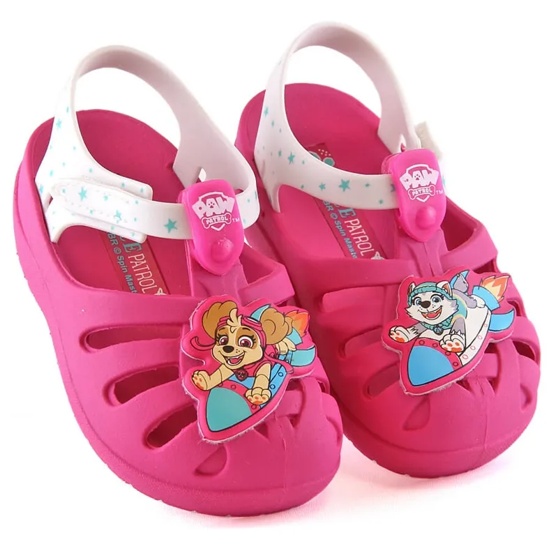 Zaxy Comfortable girls' sandals, scented pink, Paw Patrol JJ385045 01GR22BR